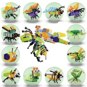 마켓다인Z 캡슐블럭 곤충꿀벌 블록장난감