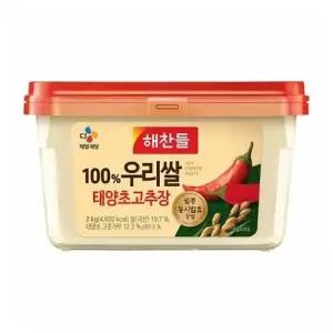 [상품] 해찬들 우리쌀로만든 태양초 골드고추장 2kg 1개