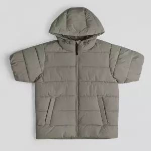 [엠엔씨][MNC] 다운라이크 스트링 후드반팔패딩 (MDPD241WS)