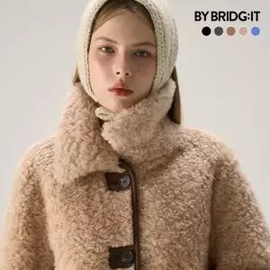 (런칭가 139,000원) 25FW 컬링 호주산 양모100 하프코트