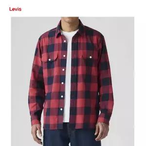 리바이스 체크셔츠 클래식 워커 오버 셔츠 19587-0352