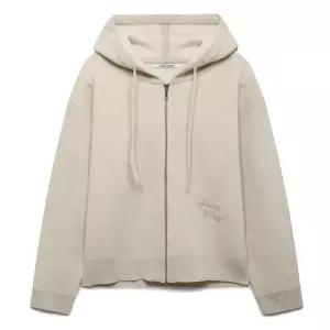 [롯데백화점]나이스클랍 이중 짜임 후드 니트 N261PWKB45