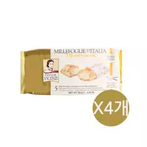 아트박스/모어바이 밀레포글리에 비첸지 미니스낵 패스트리 125g x4개