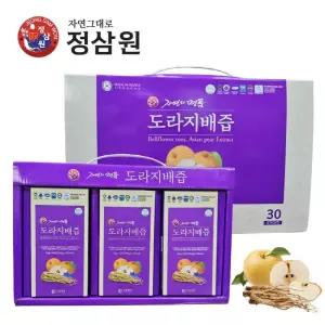 정삼원 도라지배즙 기관지건강 면역력 숙취해소 항산화작용 목염증완화 루테올린 32포