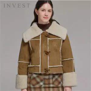 [인베스트] 와이드카라스웨이드무스탕코트_INI5W1CT1591