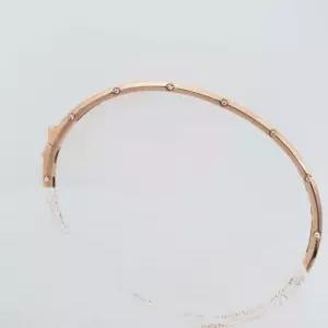 14k 18k 에클라 위르뱅 모이사나이트 뱅글 팔찌 랩다이아 여자 명품 금