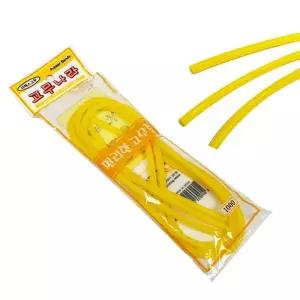 [셀러에이드]노랑 호스 라텍스 고무줄 허리 병원 만들기 튜브형