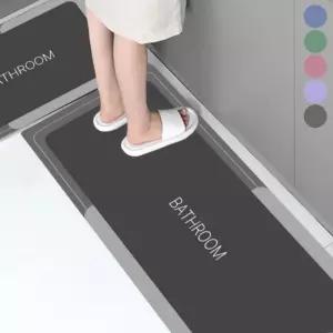 논슬립 빨아쓰는 규조토 발매트 2종세트 주방 화장실 미끄럼방지