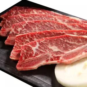 명절선물 멕시코산 프리미엄 수입소고기 LA갈비 소갈비 2kg 손질