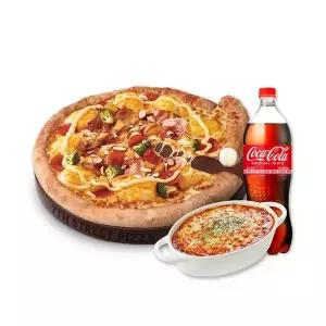 [7번가피자]체다골드포테이토 치즈링L+오븐스파+콜라L