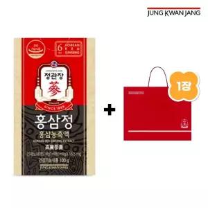 홍삼정 100g 1병 + 쇼핑백 1개