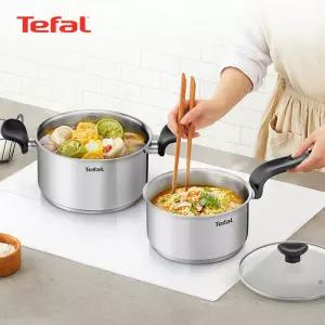 [테팔] 팬&냄비 SS G6 프리즘 냄비 2P 세트(편수 16+양수 20) 
