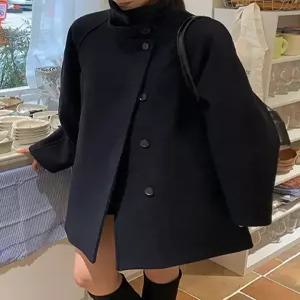 [귈림][귈림] 울터치 싱글 버튼 하프 코트(G5WCT017P)