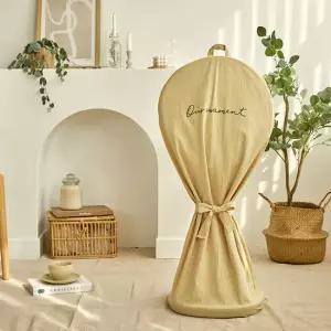 [베베데코] 샤오미 발뮤다 선풍기커버 자수 모먼트 옐로우