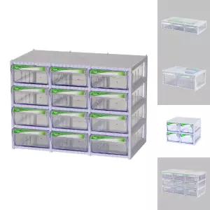 4단 12칸 공구 부품함 수납함 보관함 부품박스 CA507/용품/정리함/책상위/서랍형/문구류/약품/보관장/나사