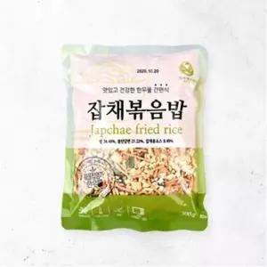 VDF 한우물 잡채 볶음밥(300g)/간편한/간단한/냉동/간편요리/간편조리/즉석/복음밥/간단/잡채볶음밥/맛있는