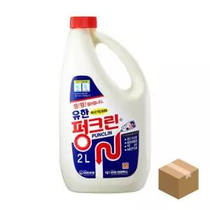 펑크린세제 유한락스청소세제 대용량세제박스 BOX 6개입 청소용