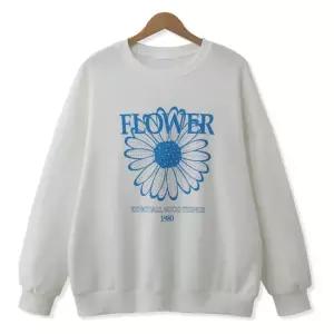 [MNC] 데이지 플라워 기모맨투맨 MDMU481SM)