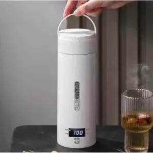 보온병 휴대용 충전식 전기포트 미니 차량용 커피 가열식