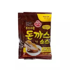 (400개) 오뚜기 부드러운 돈까스소스(일회용) 30gx200개/ 2 BOX