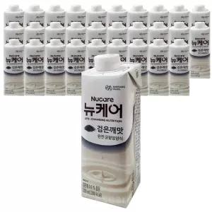 뉴케어 검은깨맛 (뚜껑) 200mL 30팩 완전균형영양식