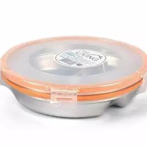 스텐반찬통 IE05FF36 4칸 원형반찬통 4구반찬통