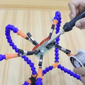 자바라 집게 납땜보조기 인두기 수리 기판지지대 고정 DIY 만능