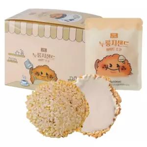 더밀 누룽지 샌드 현미 스낵 화이트 초코 1박스 16 봉