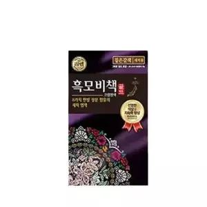 리엔 흑모비책골드 염색약 흑색, 90g, 10개