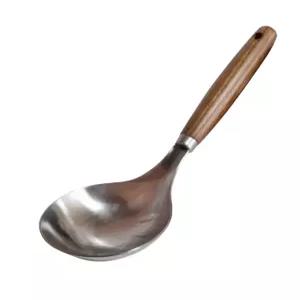 홈앤스토리 우드핸들 스텐 미니국자