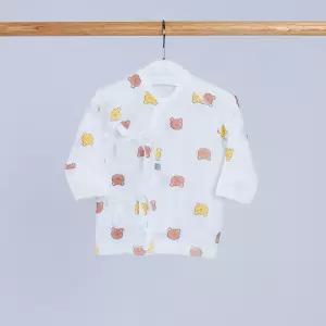 [달퐁]큐비앤맘 베어리 메쉬 배냇저고리 신생아