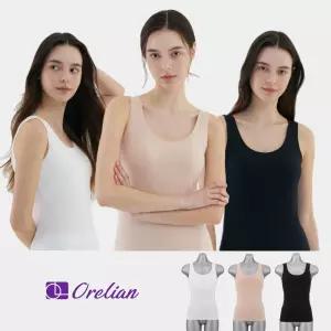 오렐리안 히든넥 코튼 브라탑 3종(런닝형)