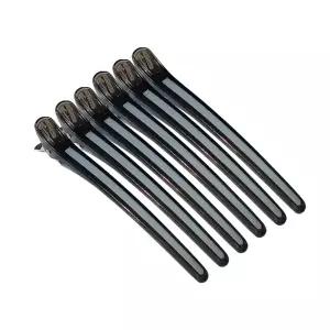 테네져 미용실 실리콘벤드 헤어집게핀 대형 6개