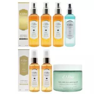 [대용량] 달바 로얄 미스트 세럼 160ml 3개+마린 160ml+60ml 2개+카밍패드