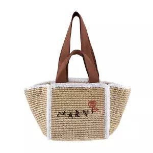 [마르니] SHMP0121L0 P6769 ZO761 SILLO 실로 마크라메 스몰 쇼퍼백 토트백