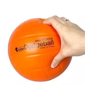 초등학교 체육시간 피구수업 말랑한 스펀지형 안전피구공 유아동 실내운동장