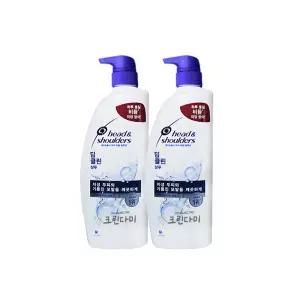 헤드앤숄더 두피토탈솔루션 딥클린 샴푸 850ml x2개