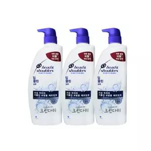 헤드앤숄더 두피토탈솔루션 딥클린 샴푸 850ml x3개