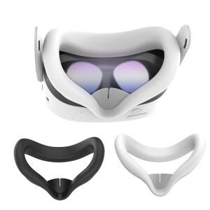 Meta Quest 2/Oculus 3S 케이스 교체 패드 실리콘 아이 커버 땀 방지 VR 안경 악세서리