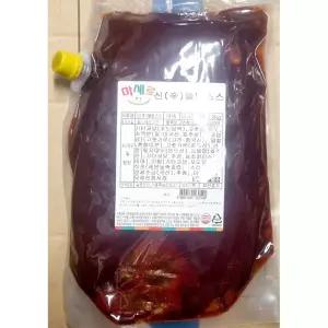 불닭소스 (혜성 2K)요리용소스 매운소스 불닭소스 매운불닭소스 매콤소스