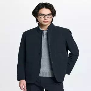 헤지스 남성 26SS 네이비 디테쳐블 라이닝 화섬 자켓 HZJU6A105N2