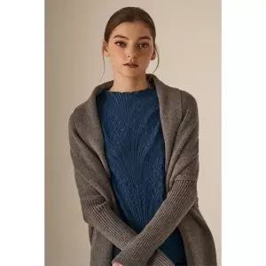 [요이츠](택가 198000원)[요이츠] 카라 롱 니트 숄 가디건_YG10WRWCD01