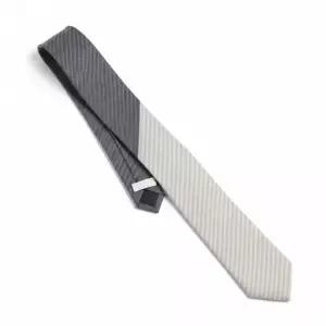 THOM BROWNE 25FW 토널 유니버시티 스트라이프 리넨 코튼 타이 MNL039C F0940 035)