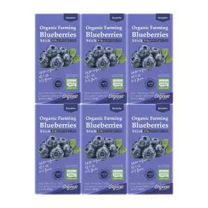 리즐온 유기농 블루베리 스틱 100% NFC 착즙 20g x 14포 6박스 (총 84포)