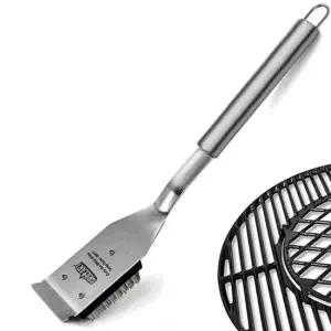 바베큐 틈새 브러쉬 BBQ 브러쉬 화로대 그릴 바베큐 캠핑 청소 무쇠 석쇠 세척솔 R450