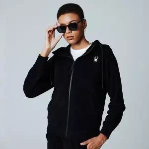 [스파이더]여성 타월 기모 셋업 후드 집업 SPIWCNFT352WBLK 709936