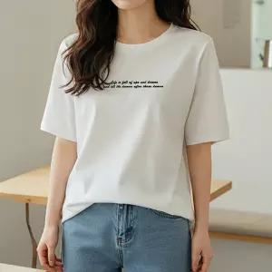 투웨이 데이즈 세미오버 반팔 티셔츠