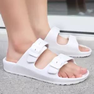 흰색슬리퍼 잠깐 외출 편안한 슬리퍼 여름 데일리 hOJ6+2Djk