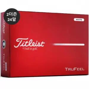 (2더즌 24알) 타이틀리스트 정품 2026 트루필(TRUFEEL) 2피스...