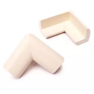 코너 보호대 2P 아이보리/모서리/가드/쿠션/스펀지/ㄱ자형/충격/방지/안전/보호/가구/식탁/책상/유아